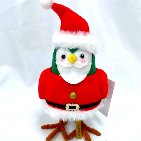 2023 Target Featherly Friends | DAPPER SANTA | Wondershop Christmas Bird - Picture 1 of 3